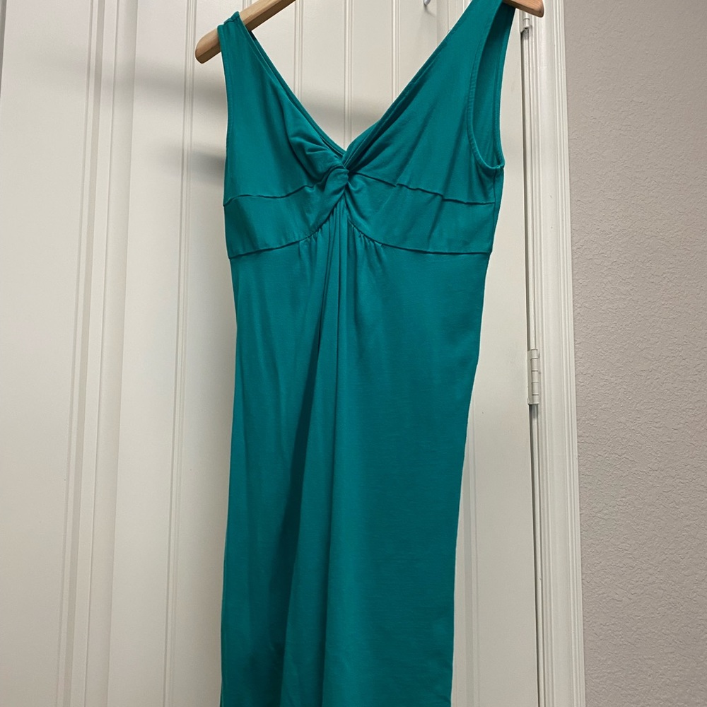 LOFT teal sundress size medium